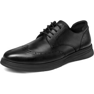 Meridos Mens Size 12 Black Oxford Sneakers Lace Up Closed Round Toe Dress Shoes